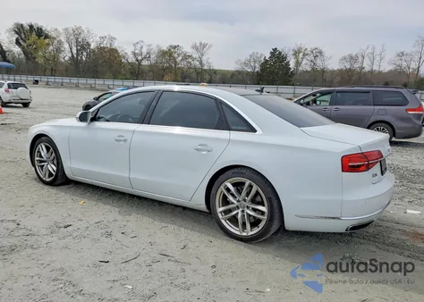 2015 Audi A8 L Quattro z USA, uszkodzony, nr VIN WAU32AFD0FN034133
